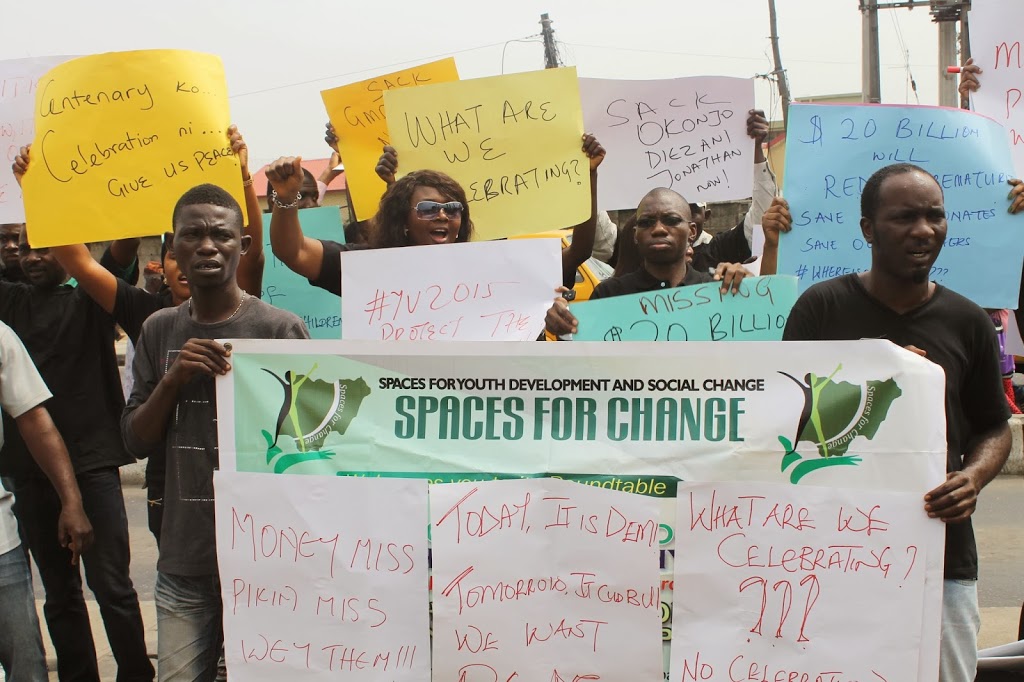 PHOTOSPEAK: PROTEST MARCH AGAINST THE MYRIAD INJUSTICES IN NIGERIA 84