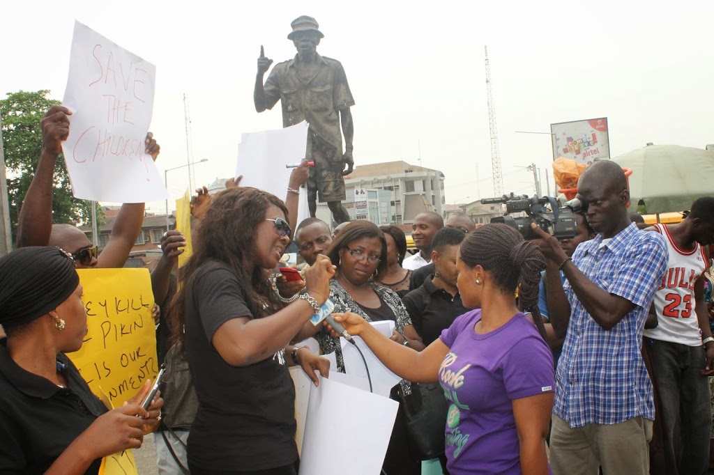 PHOTOSPEAK: PROTEST MARCH AGAINST THE MYRIAD INJUSTICES IN NIGERIA 85