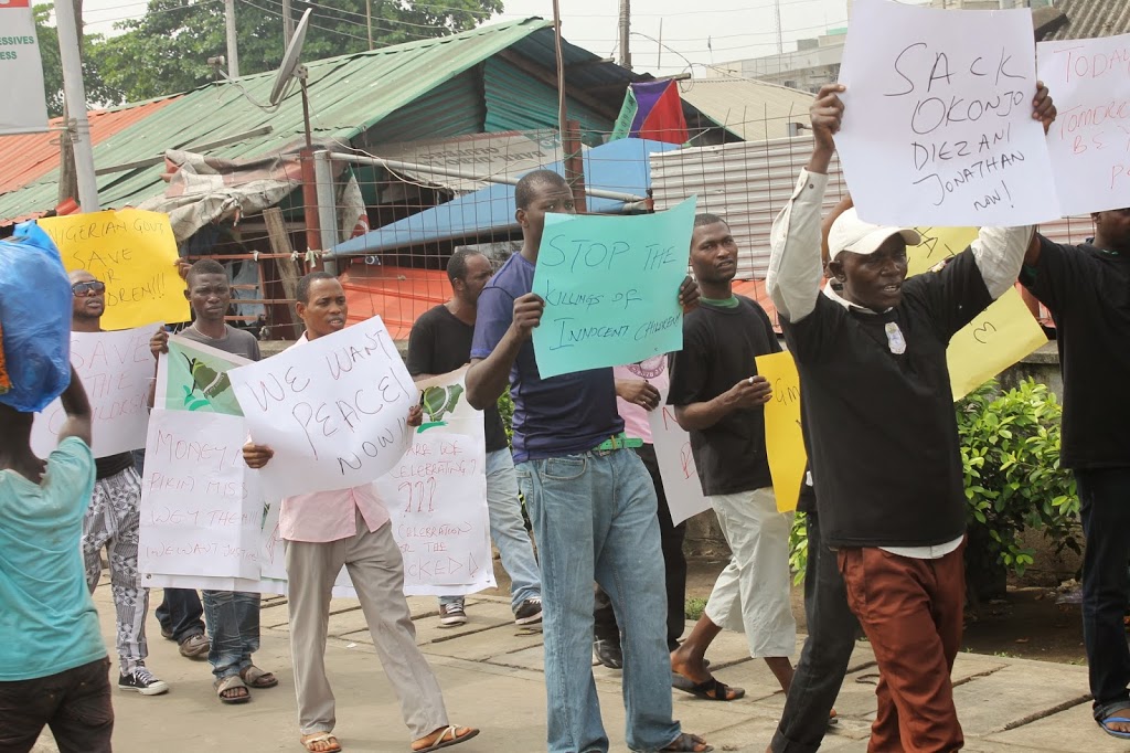 PHOTOSPEAK: PROTEST MARCH AGAINST THE MYRIAD INJUSTICES IN NIGERIA 89