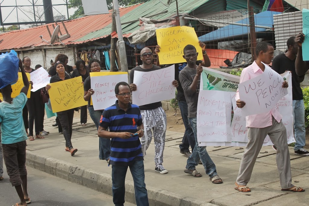 PHOTOSPEAK: PROTEST MARCH AGAINST THE MYRIAD INJUSTICES IN NIGERIA 90
