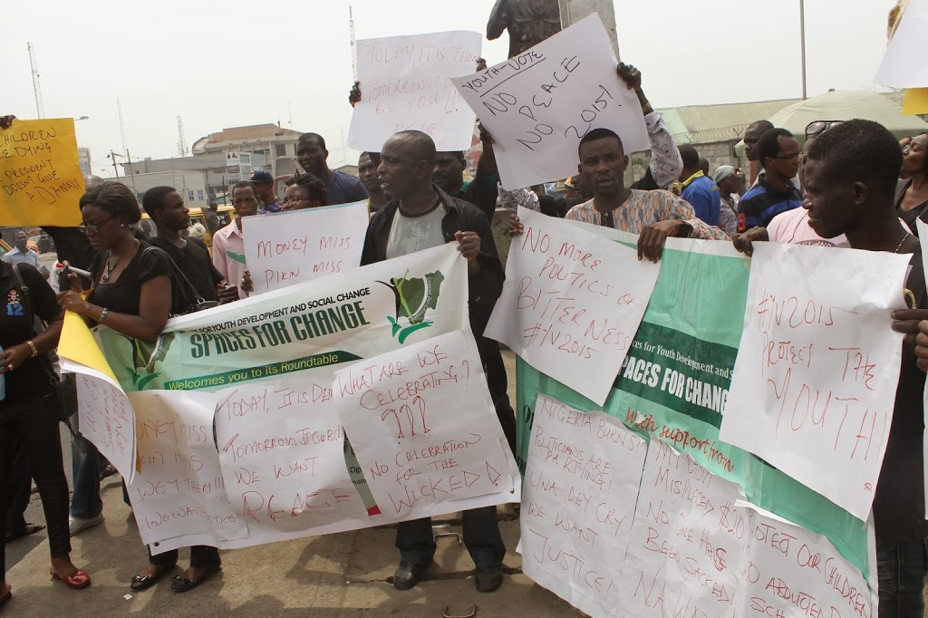 PHOTOSPEAK: PROTEST MARCH AGAINST THE MYRIAD INJUSTICES IN NIGERIA 102