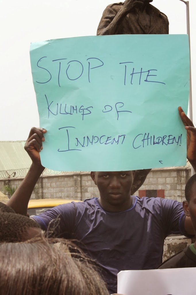 PHOTOSPEAK: PROTEST MARCH AGAINST THE MYRIAD INJUSTICES IN NIGERIA 104