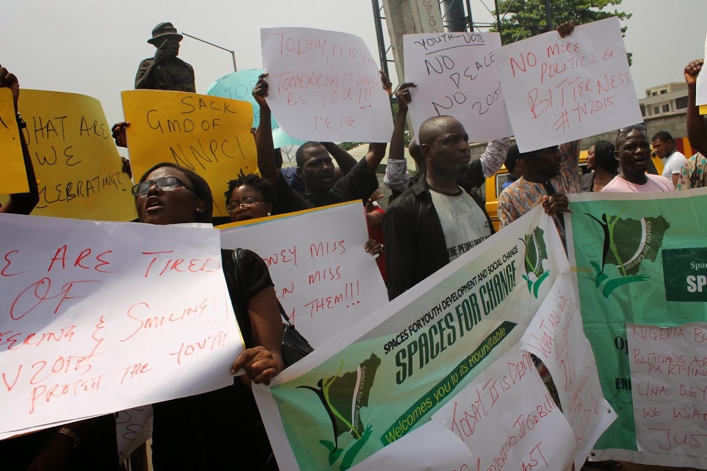 PHOTOSPEAK: PROTEST MARCH AGAINST THE MYRIAD INJUSTICES IN NIGERIA 105